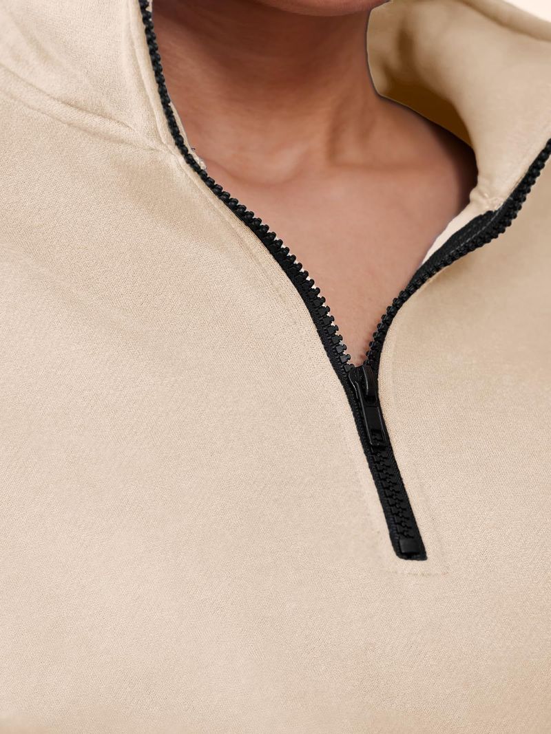 Women's Casual Solid Color Hoodie & Pants Set With Pockets - Comfortable Loungewear, Streetwear, Workout Outfit For Everyday Wear_voghion.com