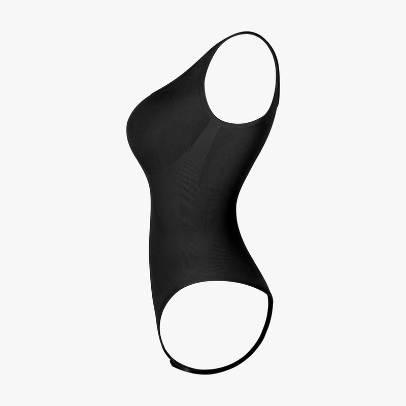 Nahtloser Shapewear-Bodysuit mit integriertem BH und offenem Schritt – Bauchkontrolle und Po-Lifting für Frauen_voghion.com