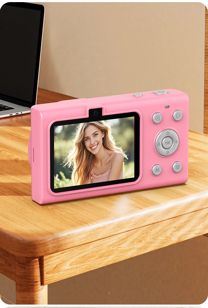 New High-Definition CCD Digital For Students, 16x Zoom, Selfie Capable, Transfers To Phone, Beauty Camera_voghion.com