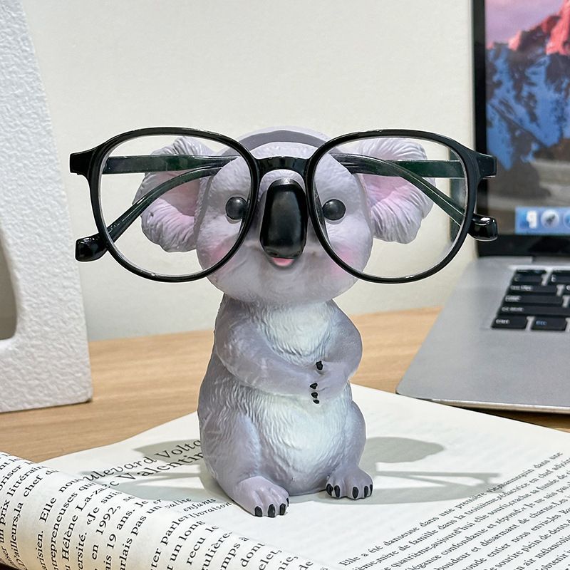 Kreative Koala-Ständer, Ornament, Brille, Aufbewahrung, Requisite, Aufbewahrung, für Zuhause, Schreibtisch, Büro, Desktop-Dekoration, Display_voghion.com