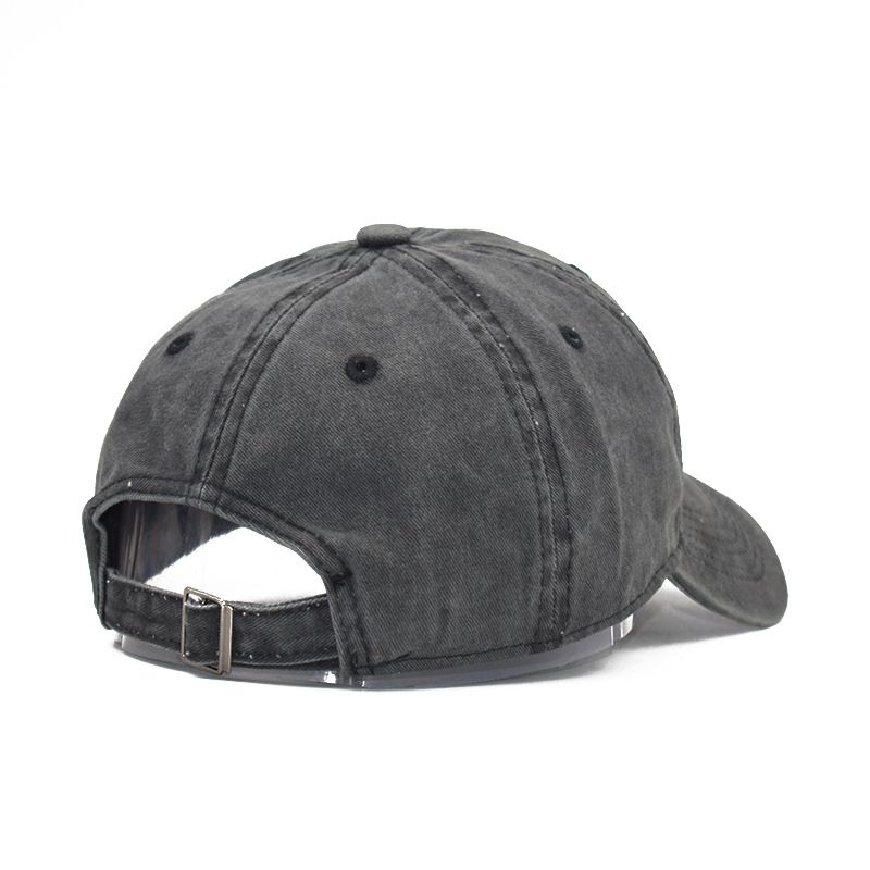 Nye ankomster Sød baby dreng ny ensfarvet bomuld baseballkasket forår sommer børn denim solhat til småbørn piger udendørs visir_voghion.com