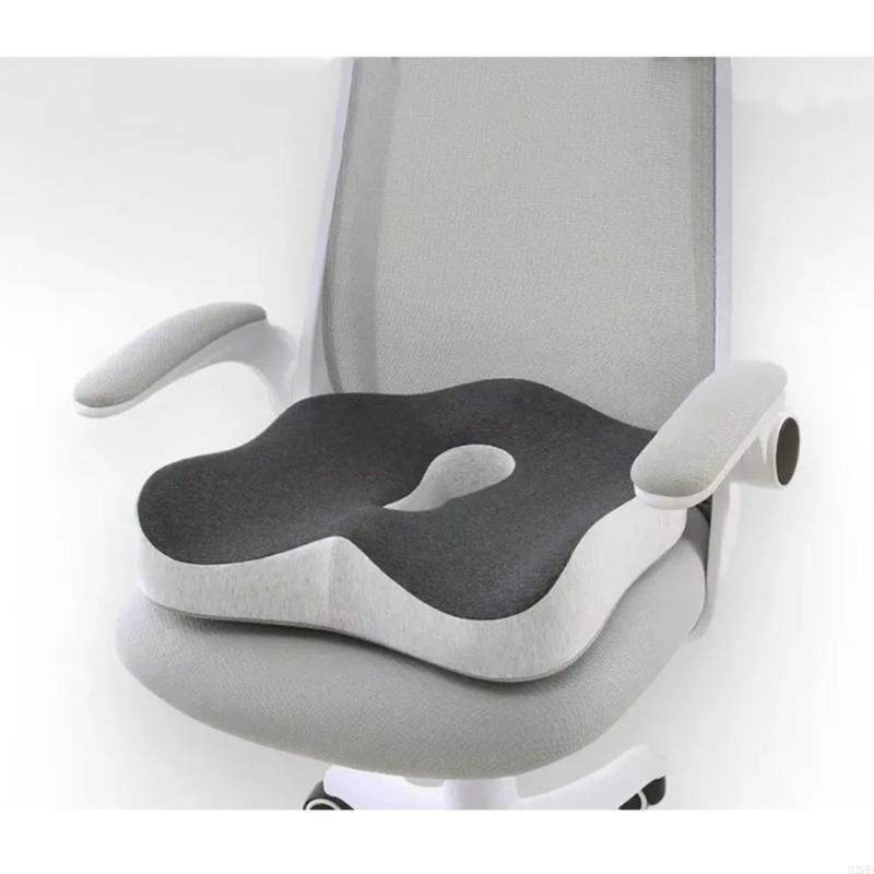Memory Foam Car Cushion For Posture Support Relief During Long Hour_voghion.com