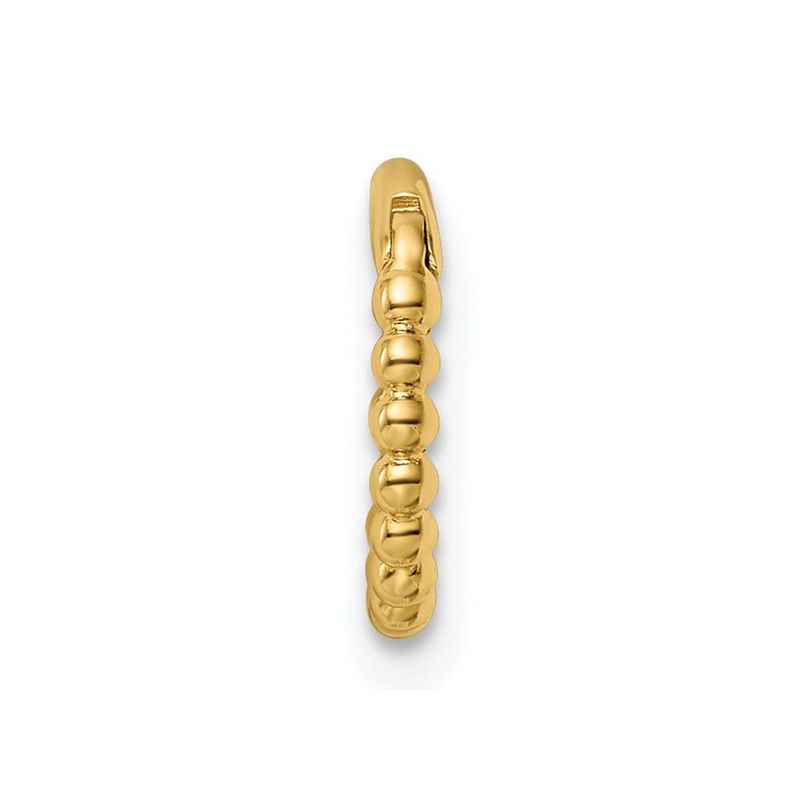 14k 14 Gauge Beaded Cartilage Ring_voghion.com