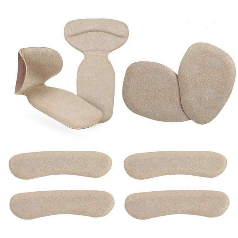 Adesivo per scarpe sottopiede con tacco alto Sottopiede per tallone Cuscinetto antiscivolo in pile gel per tallone indolore_voghion.com