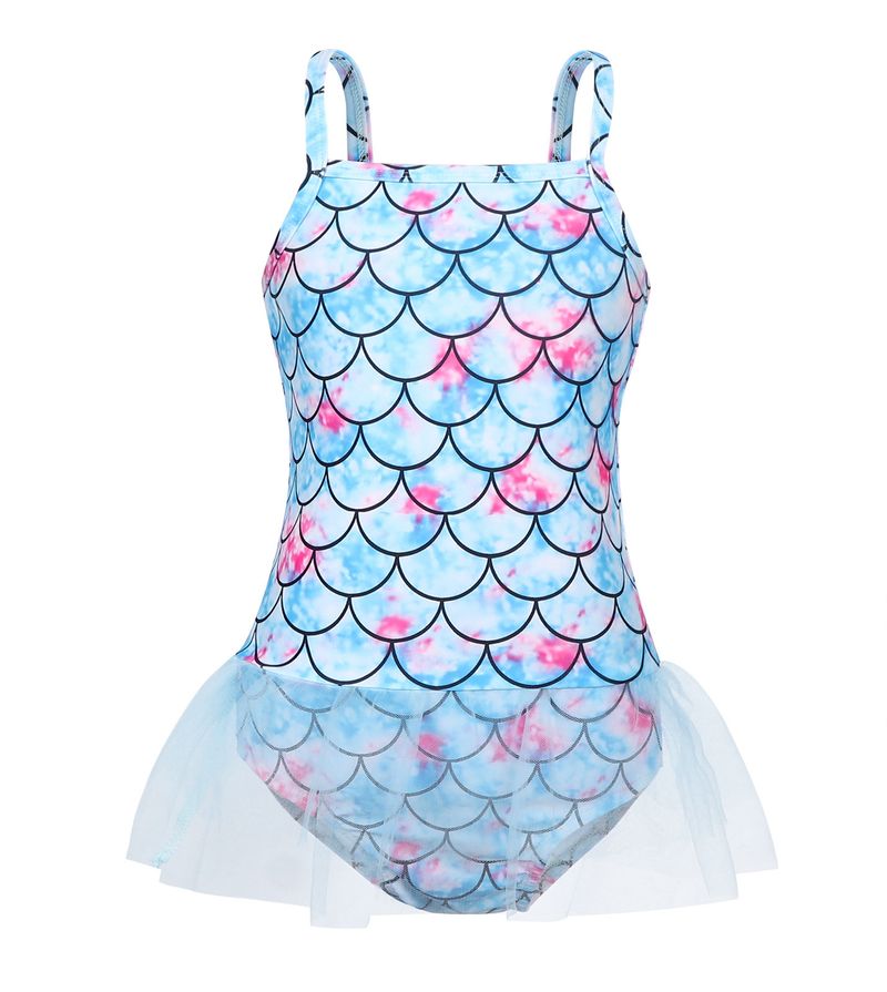 Maillot de bain une pièce pour filles européennes et américaines Mother & Kids Maillot de bain une pièce pour enfants d'été Maillot de bain une pièce respirant à séchage rapide pour enfants_voghion.com