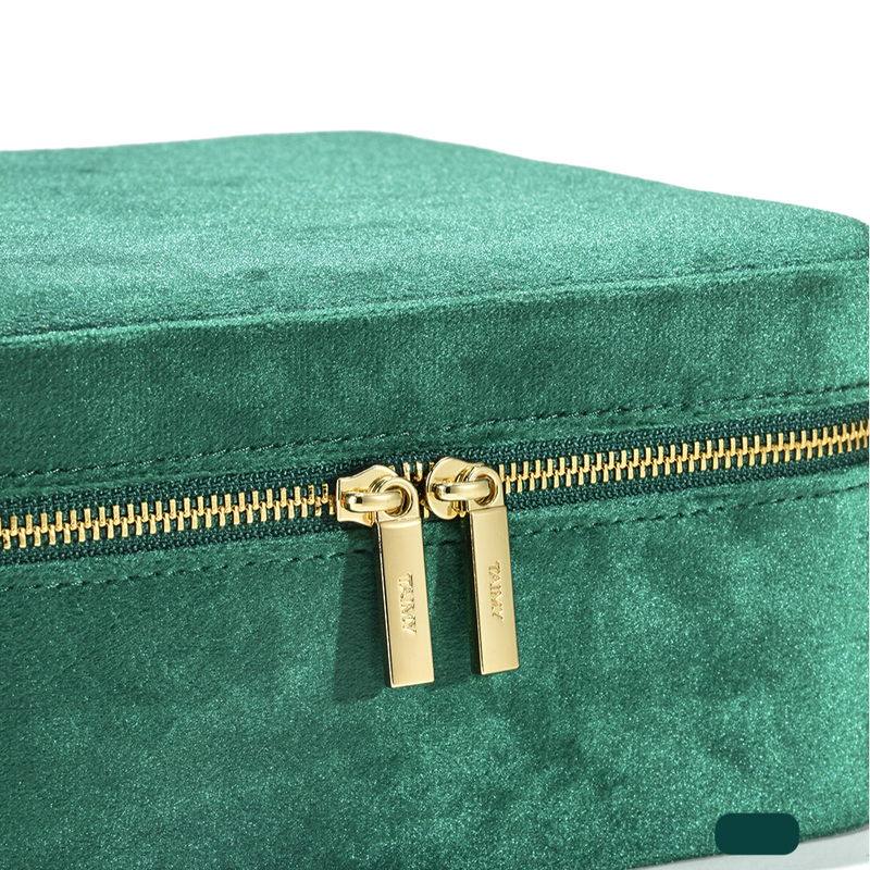 Watch Boxes Large Capacity Jewelry Box Velvet Double Layer Jewelry Storage Box Jewelry Box Storage Box Home_voghion.com