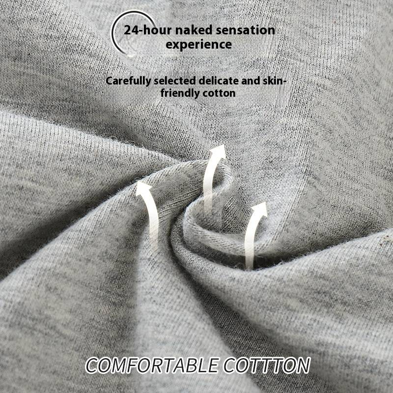 Slip da donna in cotone, morbidi e traspiranti, a vita media, con rifiniture con lettere, che sollevano i fianchi_voghion.com