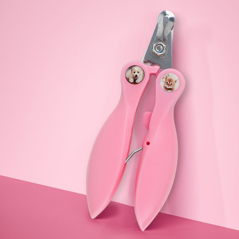 Pet Clippers For Dogs Cats, Beginner's Tool, Stainless Steel Nail Grinder And Clipper All-in-One_voghion.com