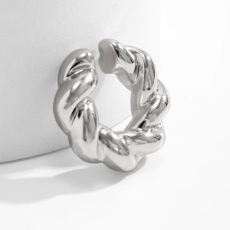 1 Piece 3 Pieces Set Elegant U Shape Plating Alloy Ear Cuffs_voghion.com