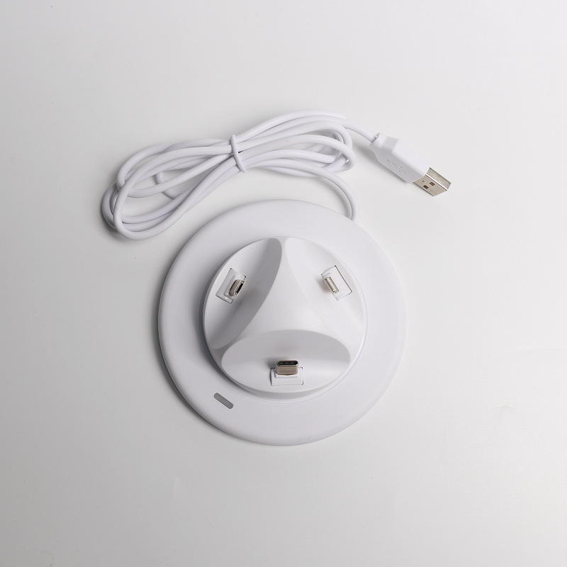 Best Selling Creative Mobile Phone Charger 3-in-1 Charging Base Suitable for Apple Mobile Phone Holder_voghion.com