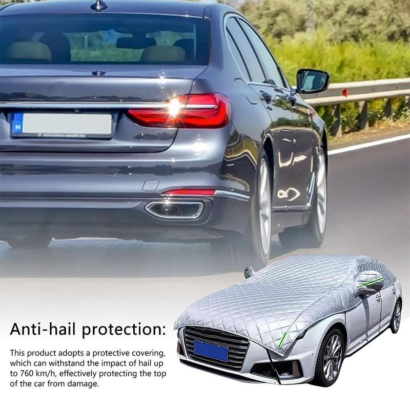 Poluodjeća za auto, vizir za auto, zaštita od sunca za vjetrobransko staklo, toplinska izolacija, navlaka za prašinu, krema za snijeg, univerzalno za sva godišnja doba_voghion.com