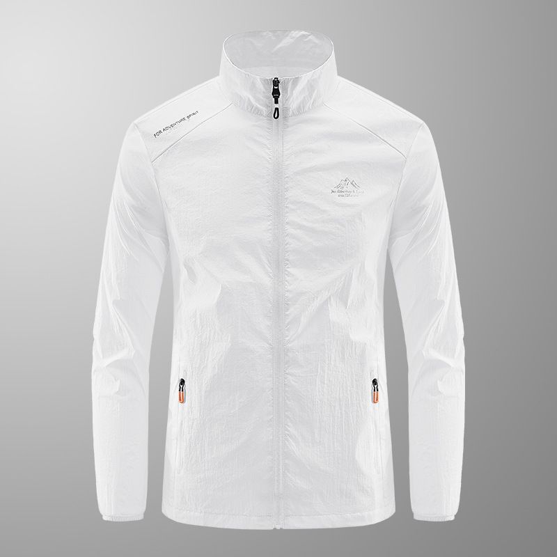 2025 Summer Jacket Thin Skin Light Breathable Anti-UV Fishing Ice Silk Men's Sun Protection Clothing_voghion.com