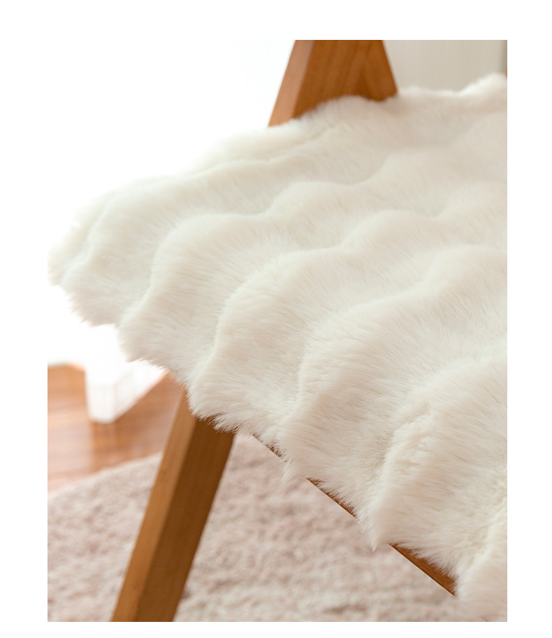 Kaninchen-Plüsch-Warmkissen, Winter-Stuhlkissen, Büro-Langsitz-Furzkissen, Esszimmerstuhl-Hockerkissen, Gesäßkissen, Stuhlkissen_voghion.com