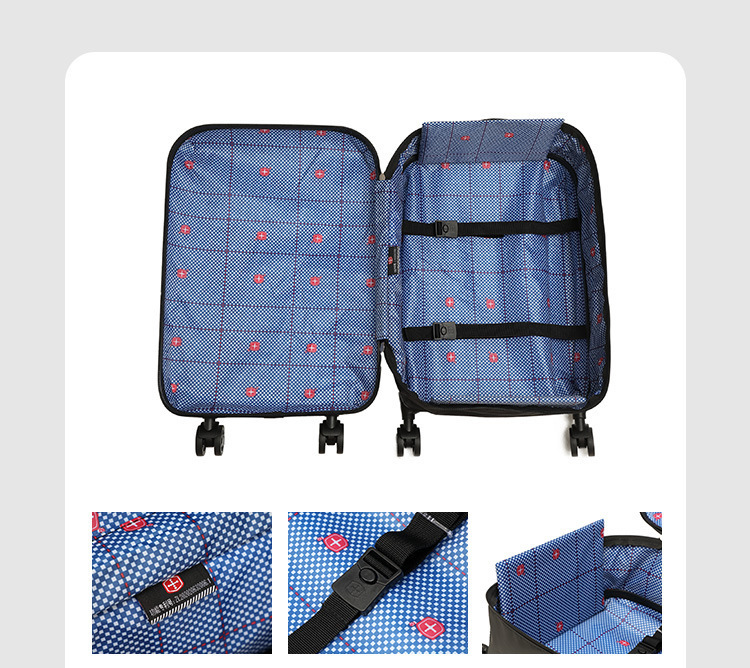 Gepäck Reisegeschäft Faltbares Gepäck Tragbare Aufbewahrung Faltbare Box Reisegeschäft Einzelziehstangenbox Boardingbox_voghion.com