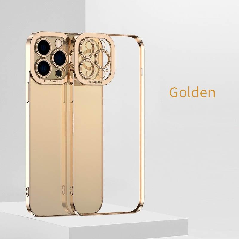 Phone Case & Covers Applicable To Angel Eye Electroplating TPU Transparent Mobile Phone Case IPhone15PROmax Full Cover Soft Case_voghion.com