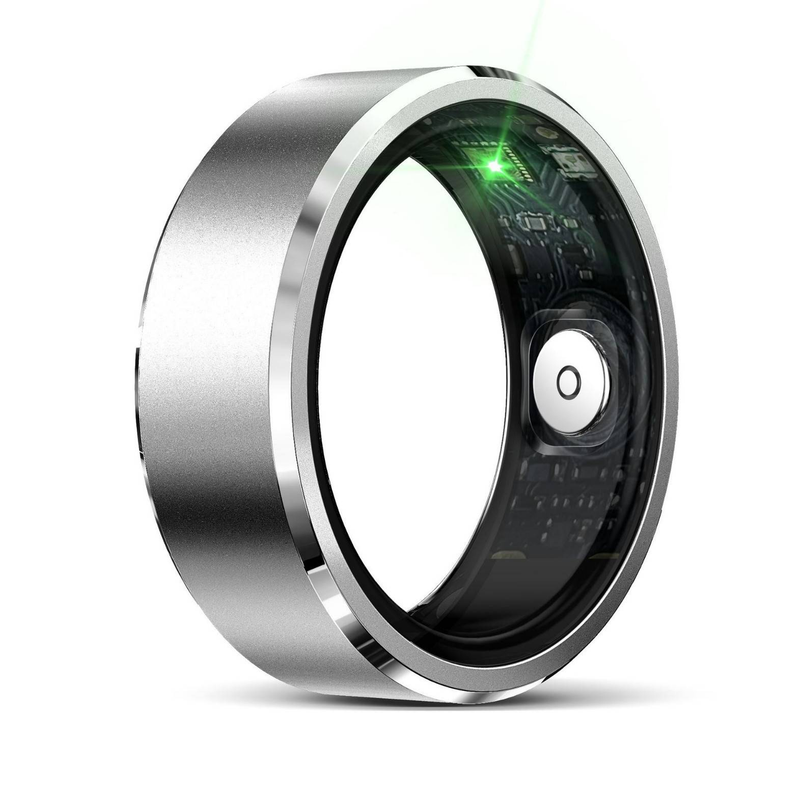 Nuevo anillo inteligente R5 resistente al agua, monitor de ritmo cardíaco, presión arterial, oxígeno en sangre, sueño, fotografía multideportiva, anillo Bluetooth_voghion.com