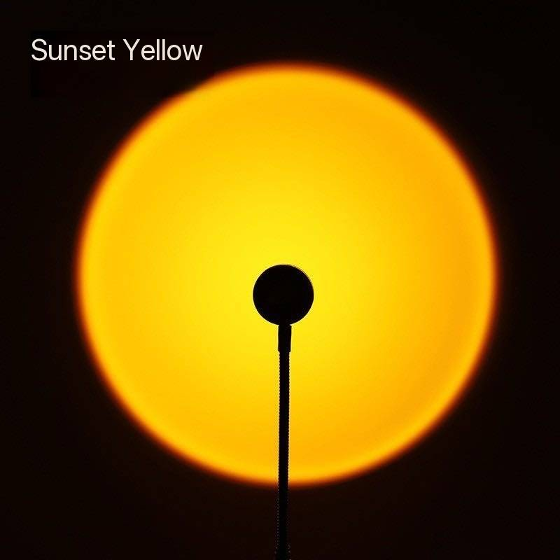1x USB Sonnenuntergang Lampe LED Regenbogen Neon Nachtlicht Projektor Fotografie Wand Atmosphäre Beleuchtung Für Schlafzimmer Home Zimmer Dekor Geschenk_voghion.com