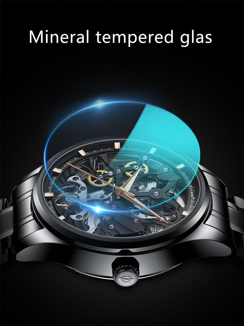 AILANG 2025 New Design Top Brand Luxury Fashion Automatic Man Watch Skeleton Mechanical Watches Mens Luminous Wristwatch Reloj_voghion.com