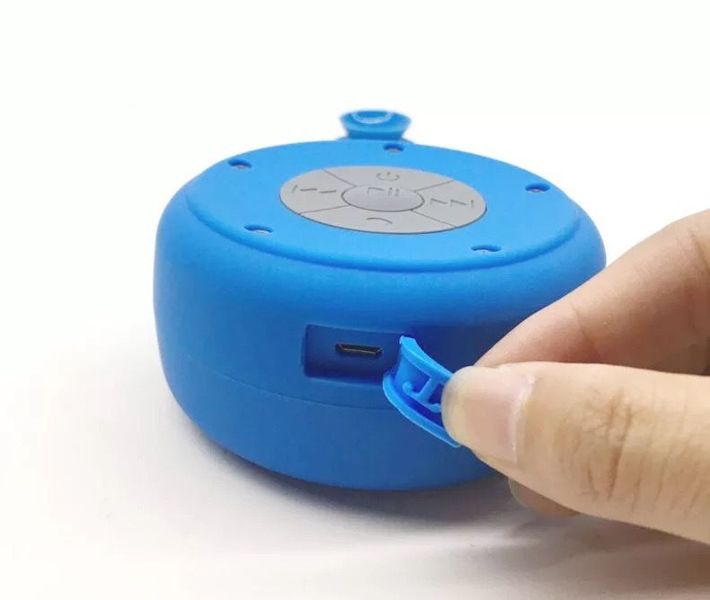 Portable Speakers New Gift Speakers Mobile Phone Wireless Suction Cup Dustproof Speakers Q50 Bathroom Waterproof Bluetooth Speaker_voghion.com