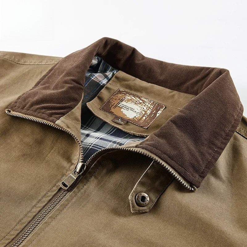 MA1 Cotton WorkJacket Men's Retro Green Plus Size Denim Jacket 2024 Spring MA-1 Tactical Windproof Baseball Suit Coat_voghion.com