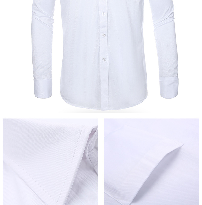 Abbigliamento uomo Camicia con gemelli francesi Camicia da uomo taglie comode_voghion.com