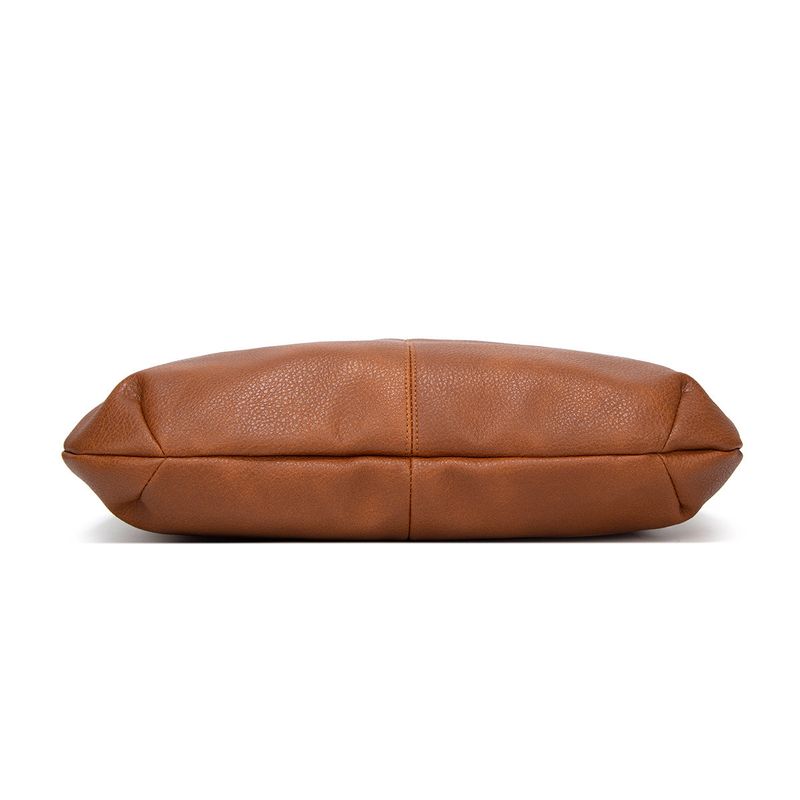 Borsa a mano con texture litchi, nuova di zecca, per donna, borsa tote grande per lavoro e pendolarismo, borsa a tracolla alla moda_voghion.com