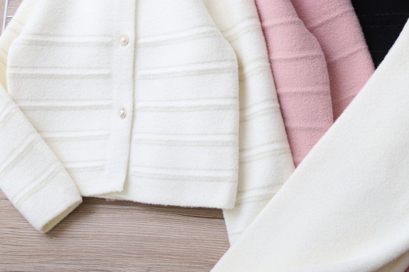 Mother & Kids Knit Sweater And Pants Set - Soft Long Sleeve Two-Piece Outfit For Toddler Little Girls Elegant Letter Print Comfortable Polyester Blend_voghion.com