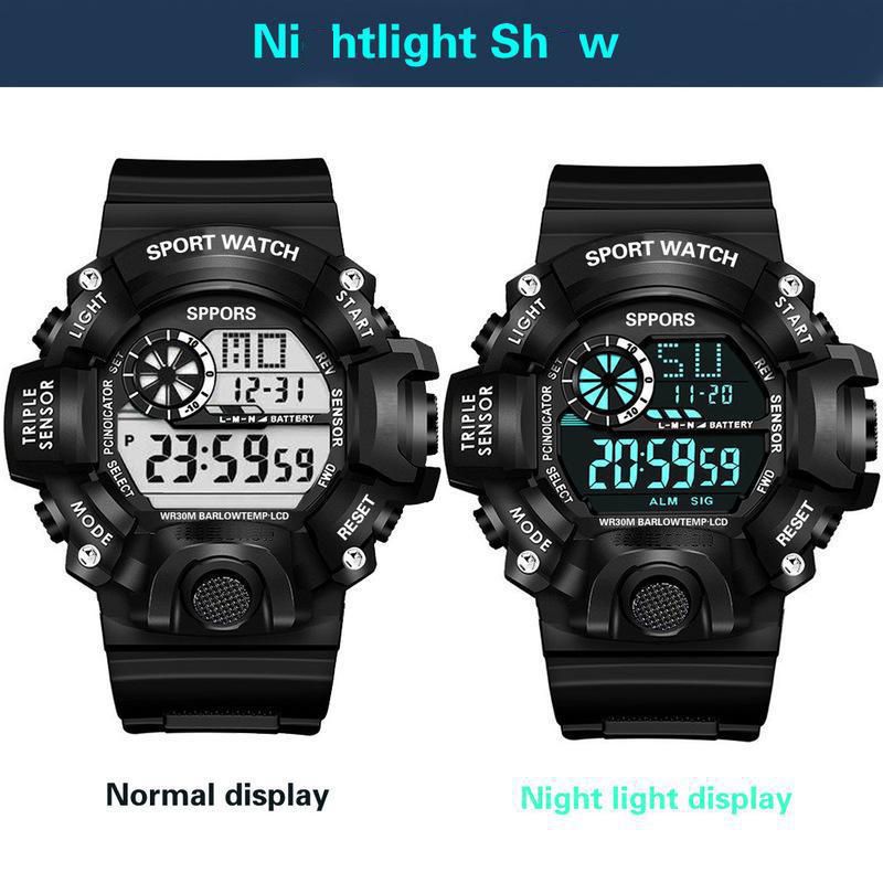 Internet Celebrity's New Cool Multifunctional Sports Watch For Men And Women's Trend,Fashion Night Light Watch | Birthday Gifts,Christmas Gifts _voghion.com