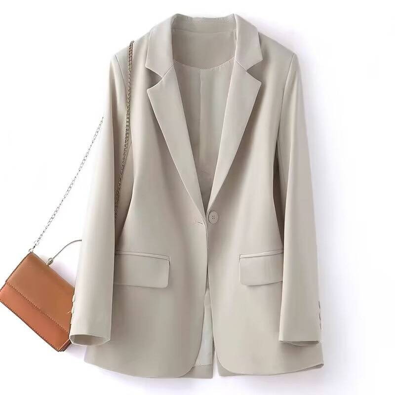 Ropa de mujer Chaqueta de traje pequeña para mujer estilo corto_voghion.com