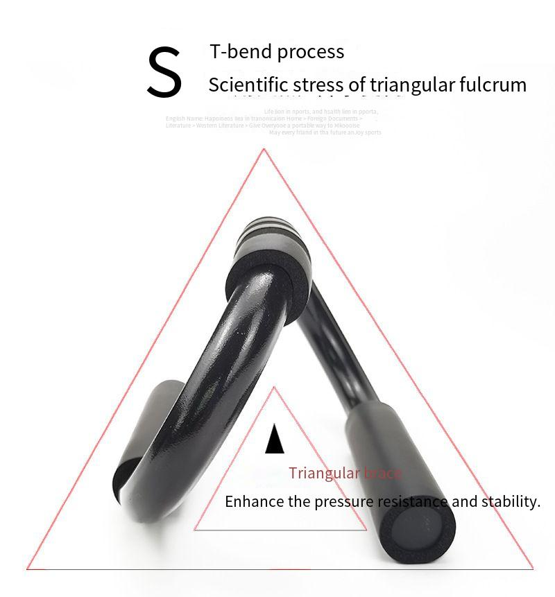 S Shaped Push Up Stand Multifunctional Arm Strength Abdominal Muscle Training Equipment Indoor Sports Fitness Push Up Aid_voghion.com