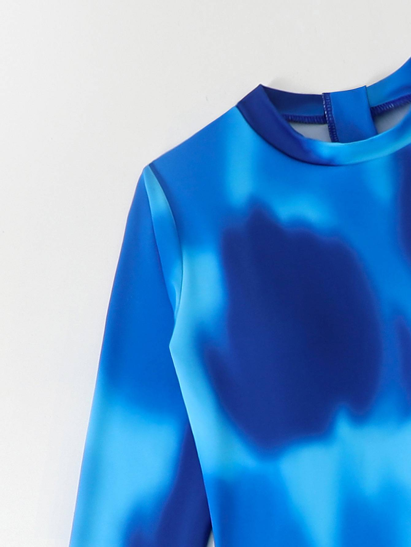Muslimischer Badeanzug, hochelastisch, Nylon, Lycra, zweiteilig, Yoga, Fitness, Sportbekleidung, Reißverschluss-Design, Bademode für Erwachsene und Damen, reine Farbe, ärmellos_voghion.com