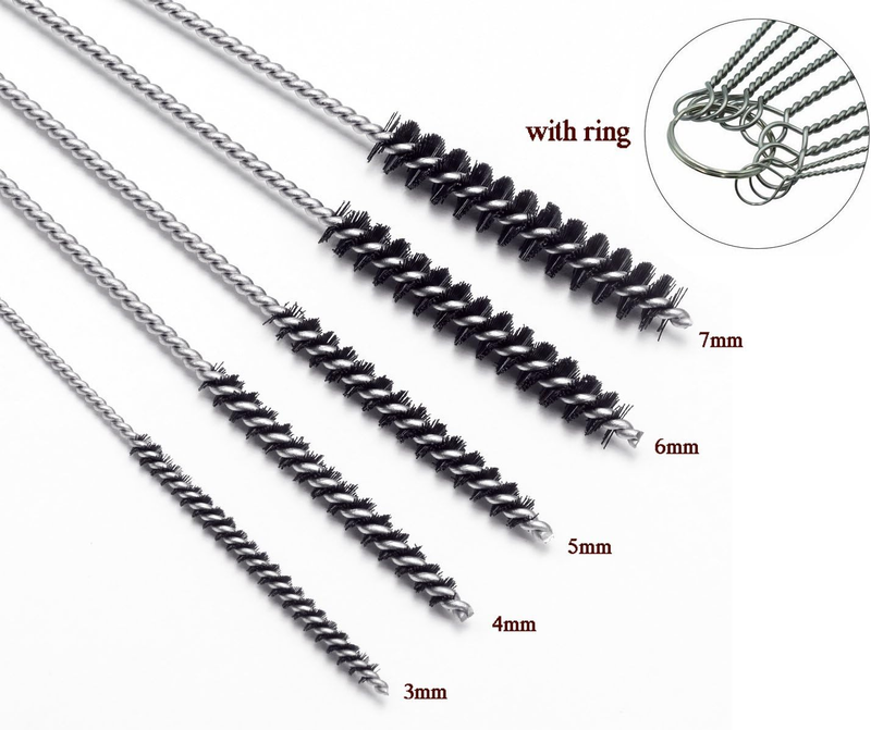 Carburetor Cleaner 10 Needles 5 Brushes Cleaning Tool Kit Carburetor Carbon Jet Cleaner For ATV Motorcycle Carburetor Cleaner 13 Wire Torch Tip_voghion.com