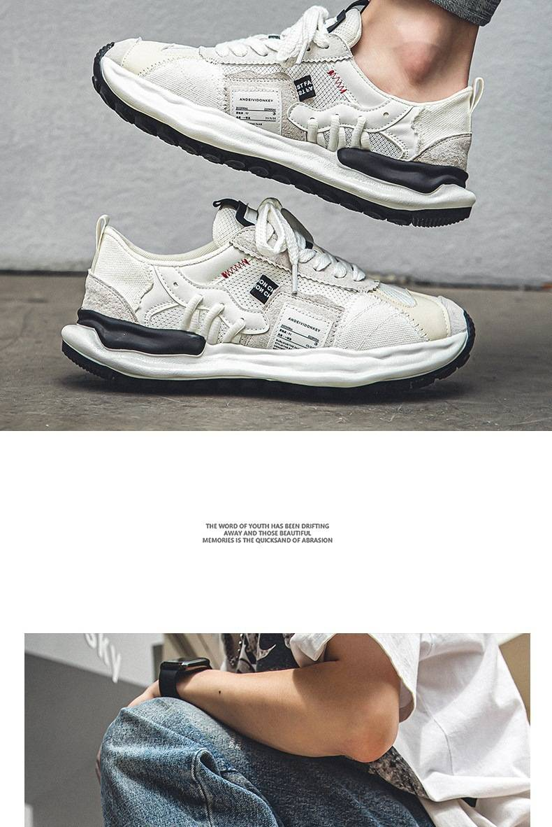 Men's Shoes 2025-1 New Style Mesh Breathable Dad Shoes Are Fashionable, Comfortable And Casual_voghion.com