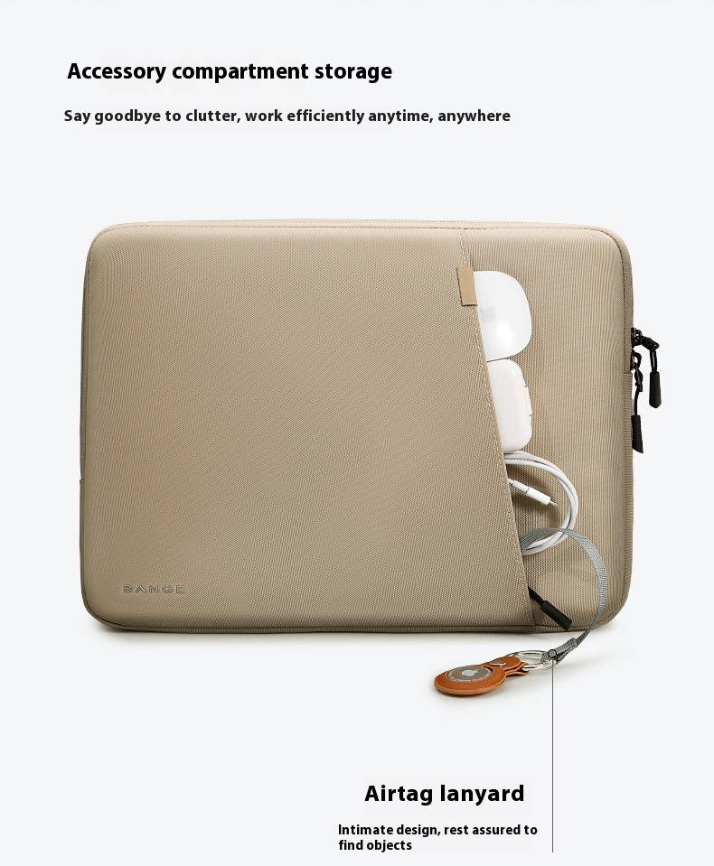 Slim Laptop Sleeve For 14 Inch & 13.3 Inch MacBook M3 - Ultra Lightweight Protective Case With Soft Lining, Stylish & Durable_voghion.com