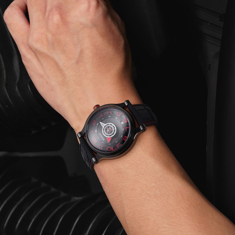 Relojes automáticos BERNY para hombre, de moda, resistentes al agua hasta 5 ATM, correa de silicona, reloj mecánico con fecha, reloj de pulsera de zafiro superluminoso y fácil de leer._voghion.com