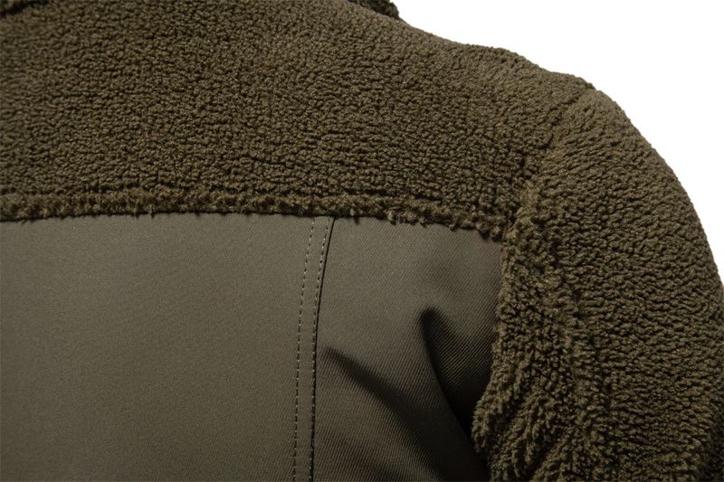 "Herren Patchwork Lammwolljacke – Herbst- & Wintermantel in europäischer Größe mit lässigem Cross-Border-Style (Schwarz/Khaki/Grün/Dunkelblau, S-XXL)"_voghion.com