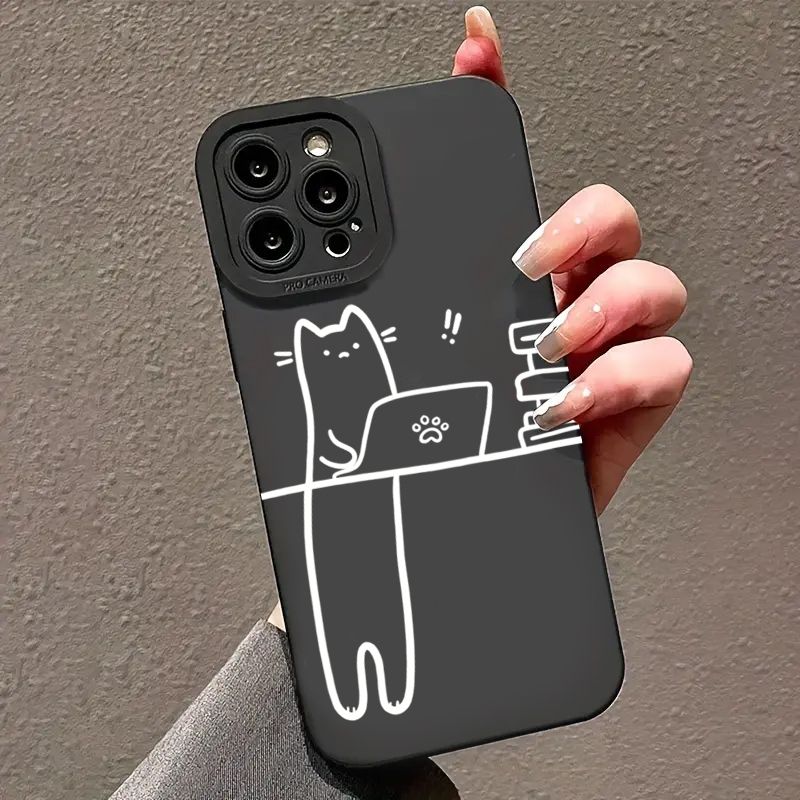 Capa de celular com estampa de gato e animal engraçado para Xiaomi Redmi Note 14 13 12 11 Pro Plus 4G 5G 12S 11S 10S Redmi 13C 14C_voghion.com