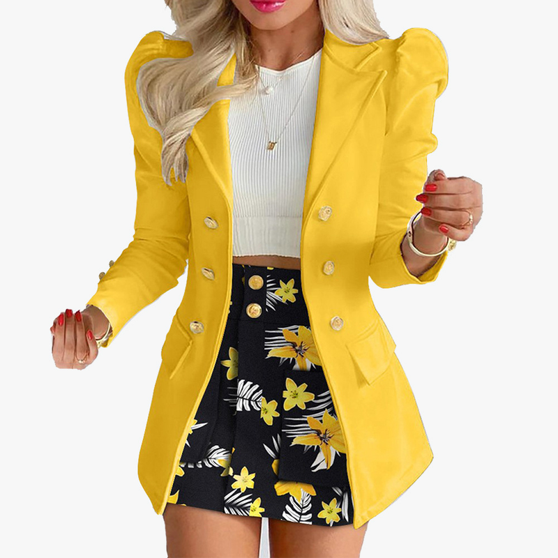 Ensemble jupe courte et slim pour femme, nouvelle collection automne-hiver 2025, imprimé princesse, manches longues_voghion.com