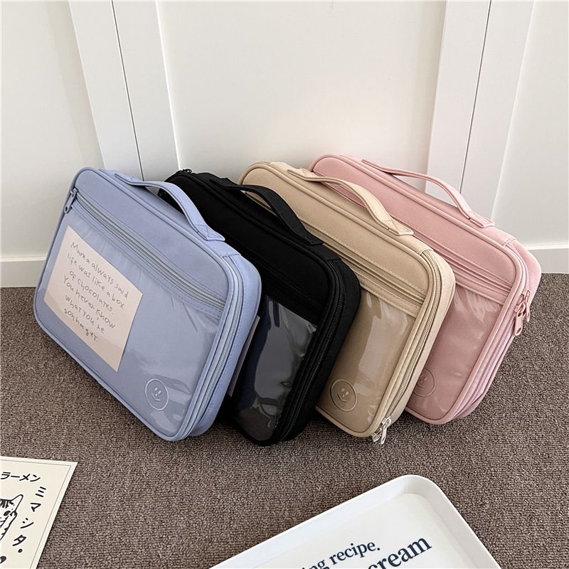 Inner Ins Korean IPad Pro Tablet Storage Transparent Simple Notebook Laptop Bag_voghion.com