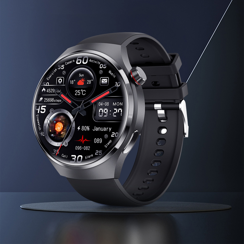 2023 nowy inteligentny zegarek NFC mężczyźni GT4 Pro HD połączenia głosowe zegarki sportowe kompas GPS Tracker wodoodporny SmartWatch dla Huawei Xiaomi_voghion.com