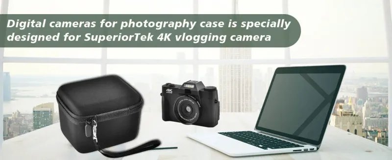 Vlogging Camera Case Compatible With Duluvulu/for VJIANGER/for JGIPL/for TEBNGIHNM 4K Digital Cameras For YouTube Box_voghion.com