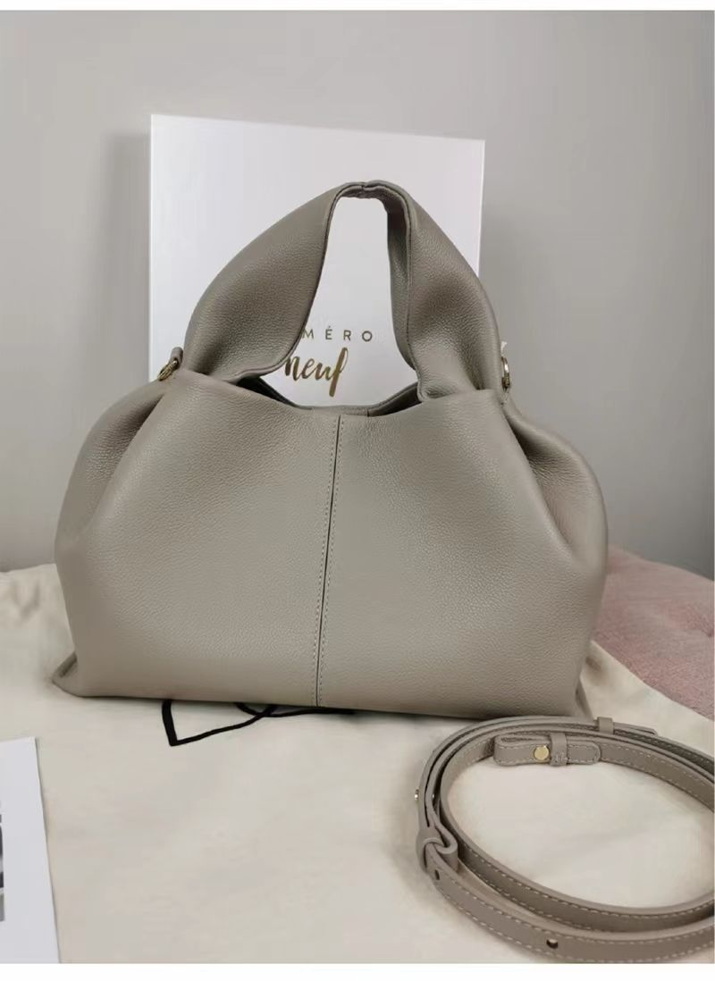 Grand sac latéral à bandoulière pour femmes, fourre-tout tendance de styliste, Simple, couleur unie, grande capacité, nouvelle collection hiver 2022_voghion.com