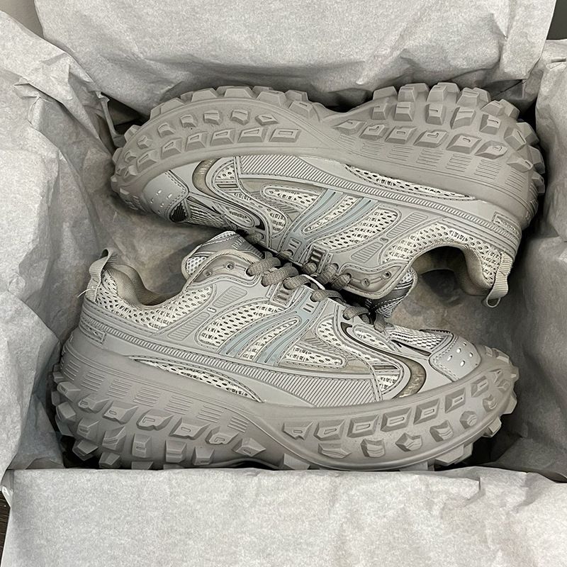 New Paris Tire For Men And Women 2024 Summer New Item Thick Sole Height Increasing Dad Couple Shoes Ins_voghion.com