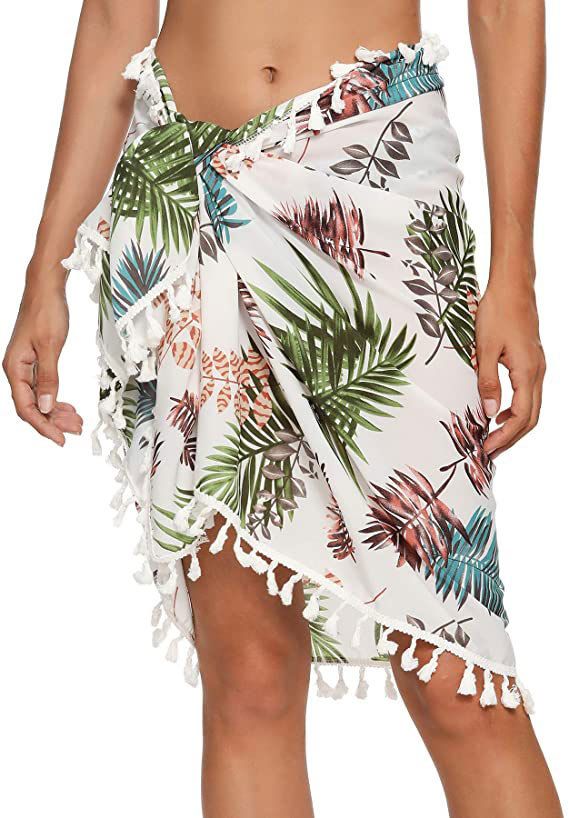 Women's Clothing Tassel Skirt Beach Apron Multiple Wearing Bikini Tassel Blouse_voghion.com
