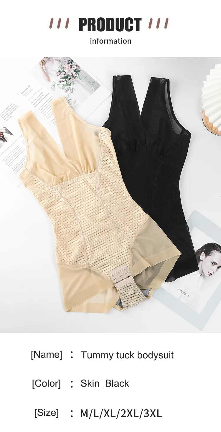 Juosmens pilvo formavimo priemonė MISTHIN Bodysuit viso kūno formavimo priemonė Kolumbietė Salomėjos juosta Moterys numeta svorio Lieknėja pilvo kontrolė_voghion.com
