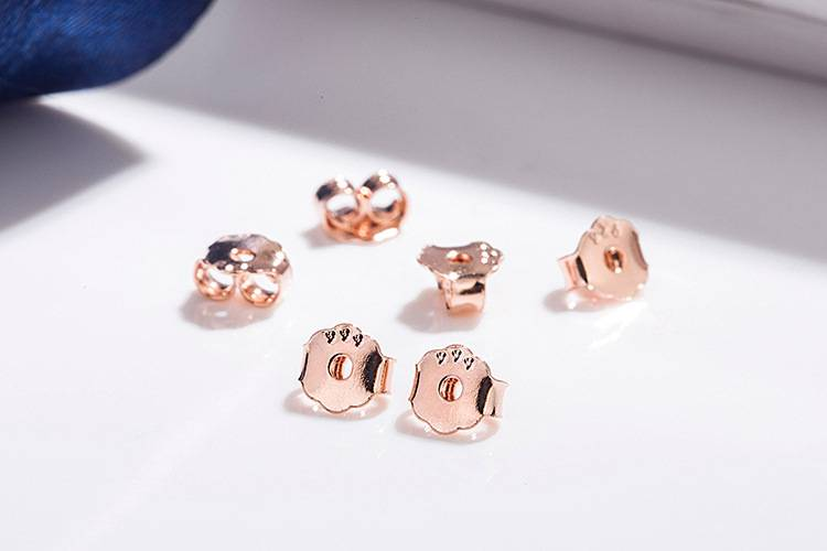 Gioielli Semplici Tappi per le orecchie in argento puro 999 Tappi per le orecchie Accessori per gioielli Orecchini_voghion.com