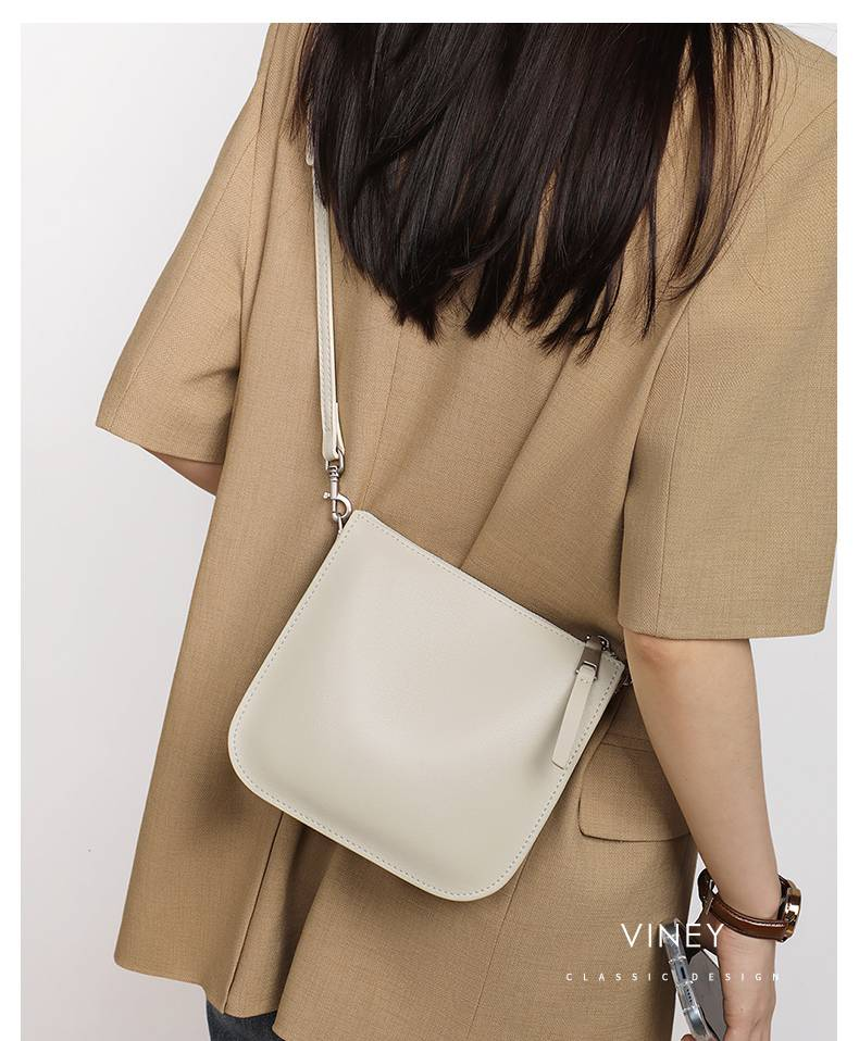 VINEY Bolso para teléfono de mujer, otoño 2025, mini bolso de cuero para mujer, bandolera, tipo cubo de agua_voghion.com
