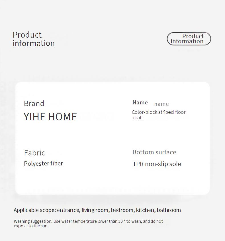 Ombre-Badezimmerteppich – super saugfähige und rutschfeste Bodenmatte für Badezimmer/Schlafzimmer/Eingangsbereich_voghion.com