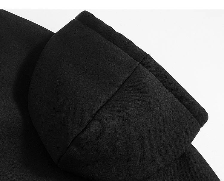 Unisex 5-Zone Heated Hoodie With Smart Temperature Control - Winter Warm Fleece Pullover For Men & Women_voghion.com