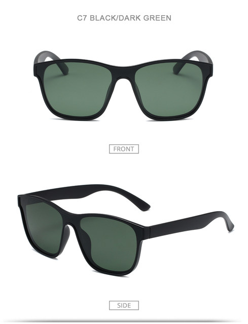 HOOBAN 2023 Nuova Piazza Occhiali Da Sole Polarizzati Uomini Donne Moda Piazza Occhiali Da Sole Maschili di Design di Marca di Un pezzo Tonalità di Lenti UV400_voghion.com